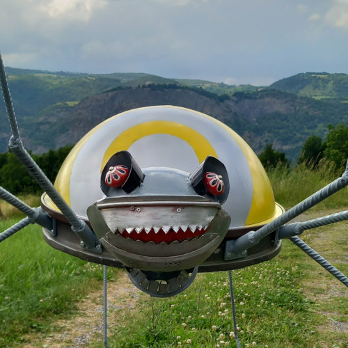 Sculpture L'araignée du Bestiaire d'En Fer