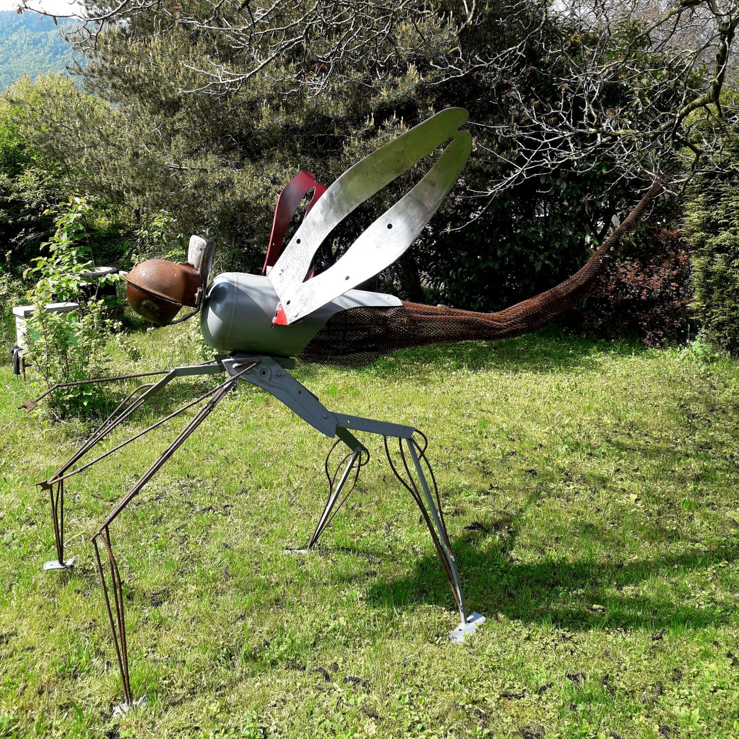 Sculpture Bellilule du Bestiaire d'En Fer