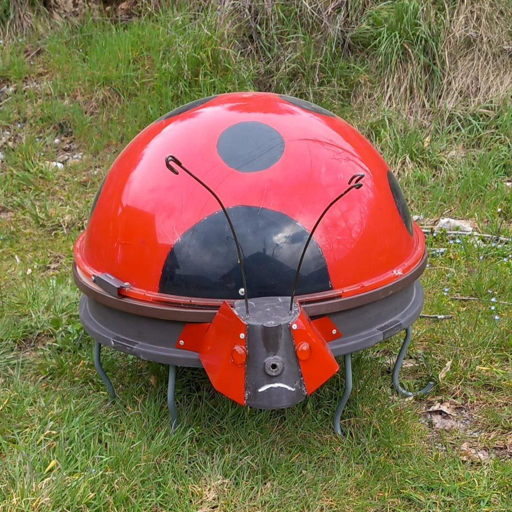Sculpture Les coccinelles du Bestiaire d'En Fer