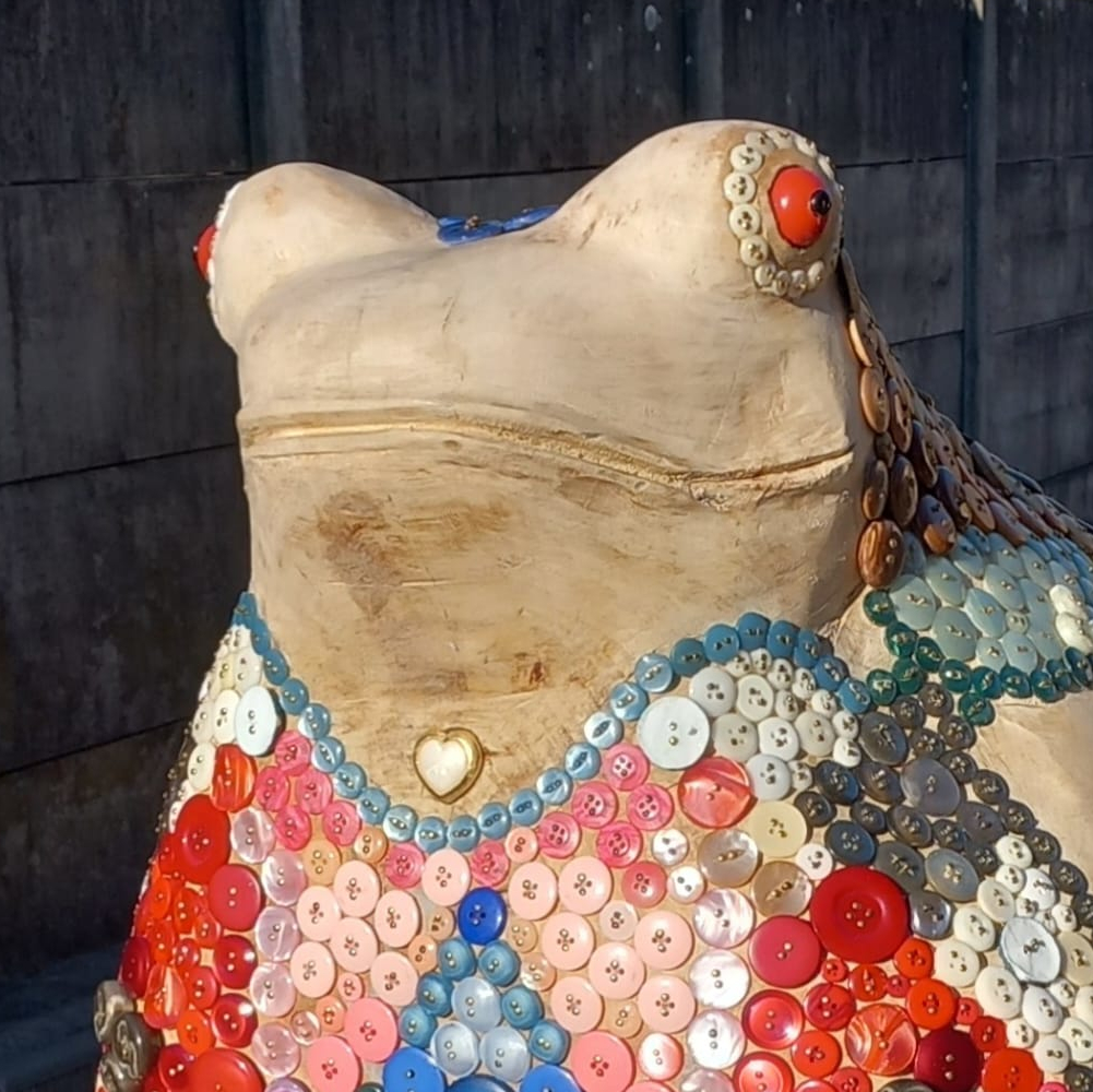 Sculpture Le crapaud du Bestiaire d'En Fer