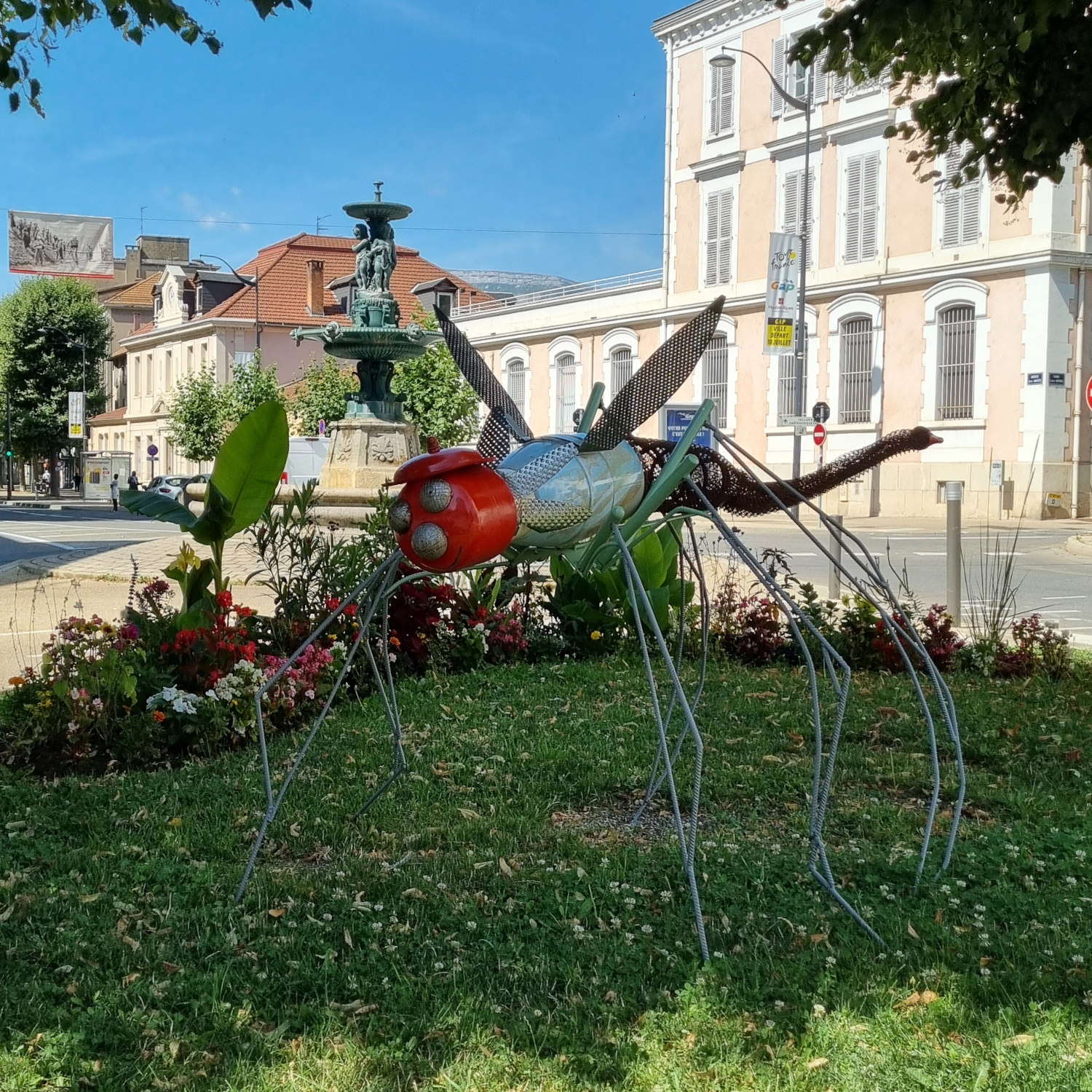 Sculpture Moustique du Bestiaire d'En Fer
