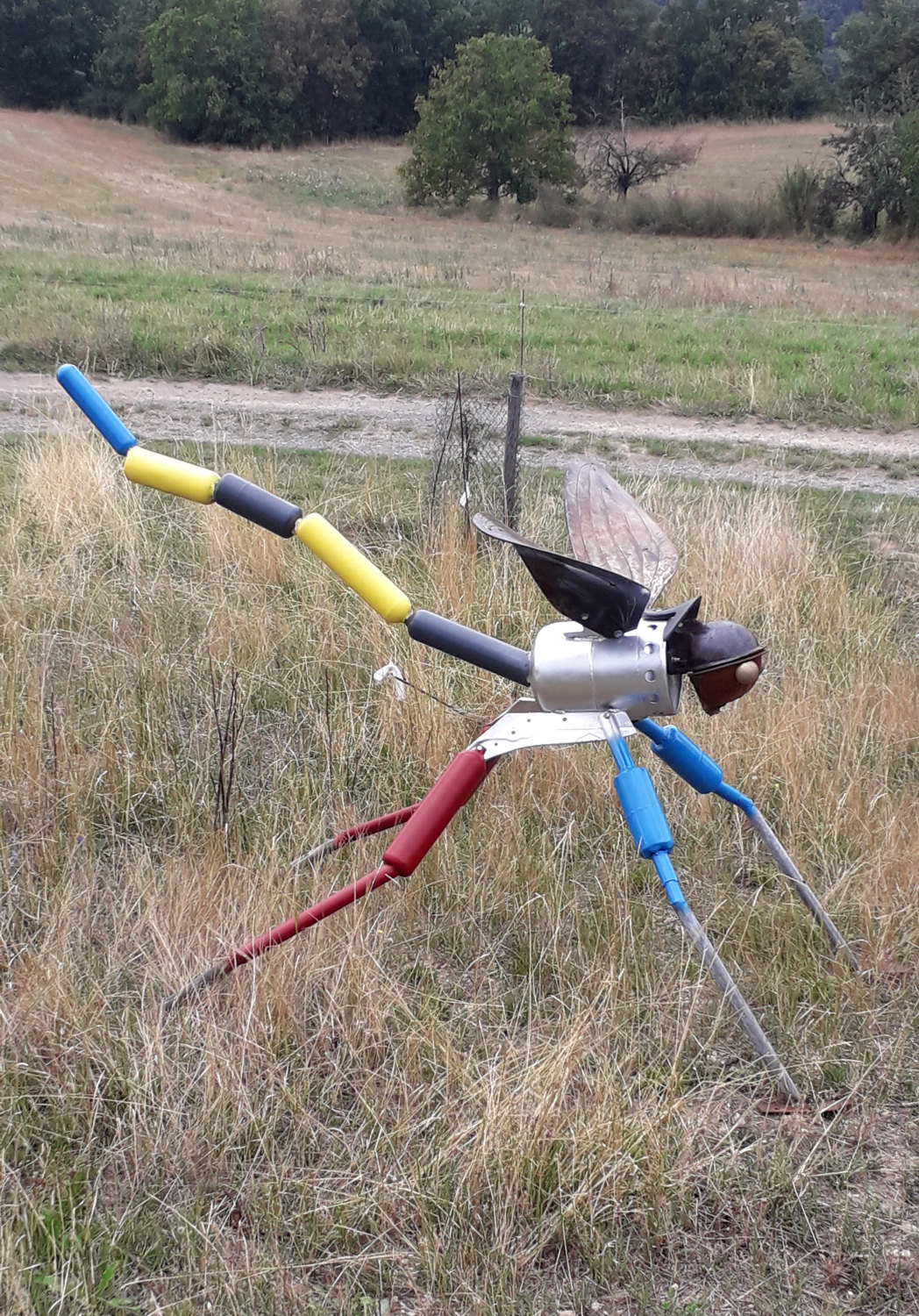 Sculpture  la bête du biau du Bestiaire d'En Fer