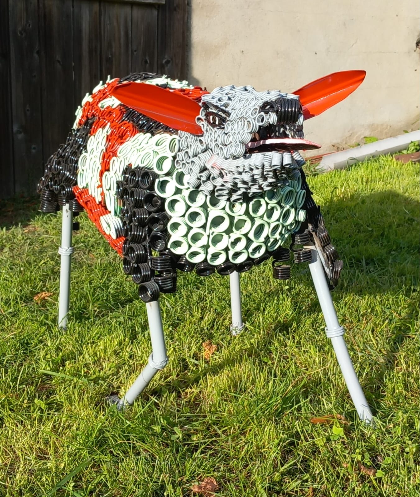 Sculpture  le mouton du Bestiaire d'En Fer