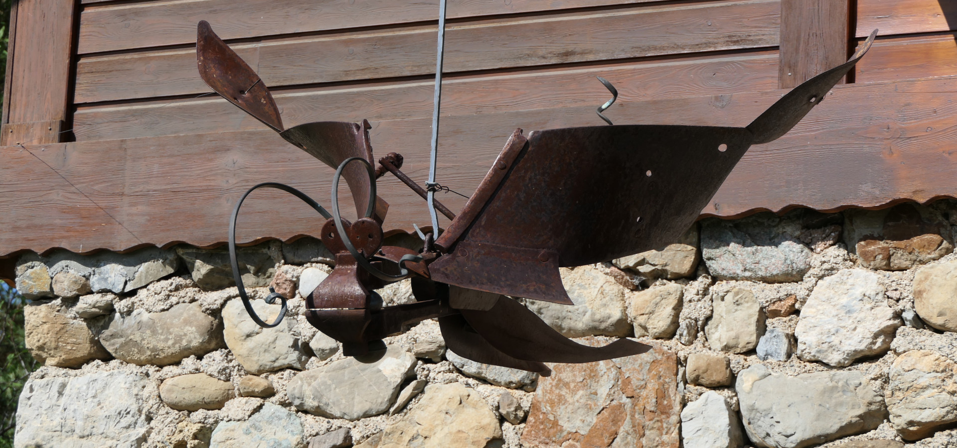 Sculpture animalière métallique de Jean-Luc Blanco